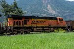 BNSF 5969 trails on an eastbound coal train 